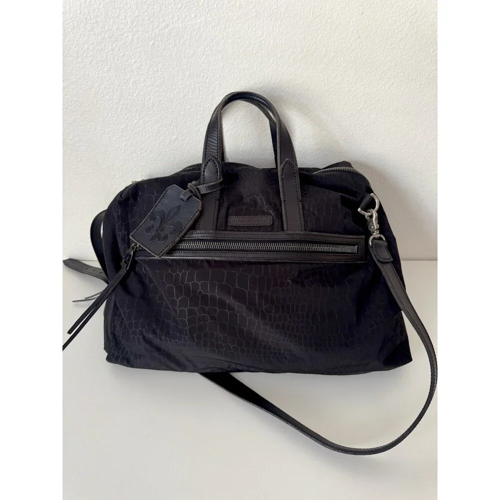 John Varvatos leather zippered wear